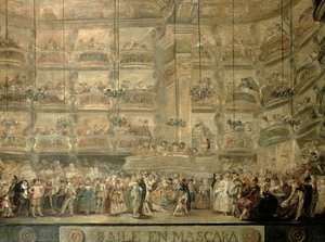 The Masked Ball ، c.1767